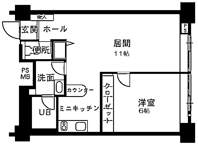 1LDK/Gタイプ